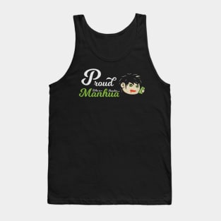 Trendy Vintage Proud To Be A Manhwa Reader Tank Top